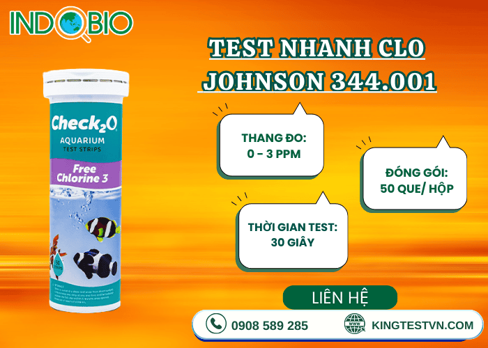 Vì sao nên chọn que test clo Johnson 344.001 ?